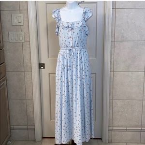 Gal Meets Glam Floral Maxi Dress Size 0